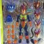 S.H.F Dragonball Z red hair Vegeta Battle suit Saiyan Prince PVC Figure