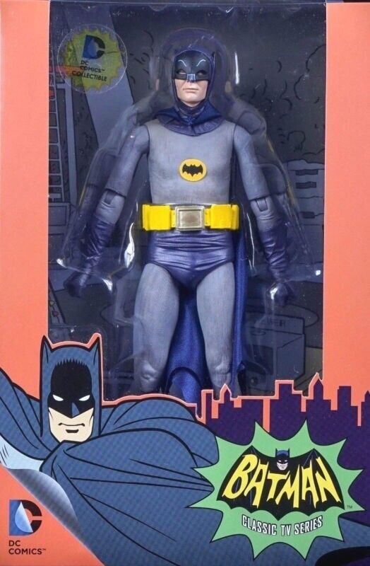 Neca DC Comics Batman Classic 1966 TV Series Adam West Action Figure Toy 7"