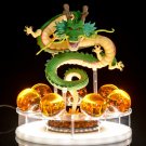 Dragon Ball Z Dragon Shenron statue with 7 Dragon Balls with light up stand