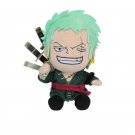 One Piece Toy Straw Hat Pirates Plush Roronoa Zoro Stuffed Soft Toy