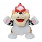 Super Mario 3D World Meowser Cat Bowser Koopa Plush Doll Stuffed Animal Toy 11"