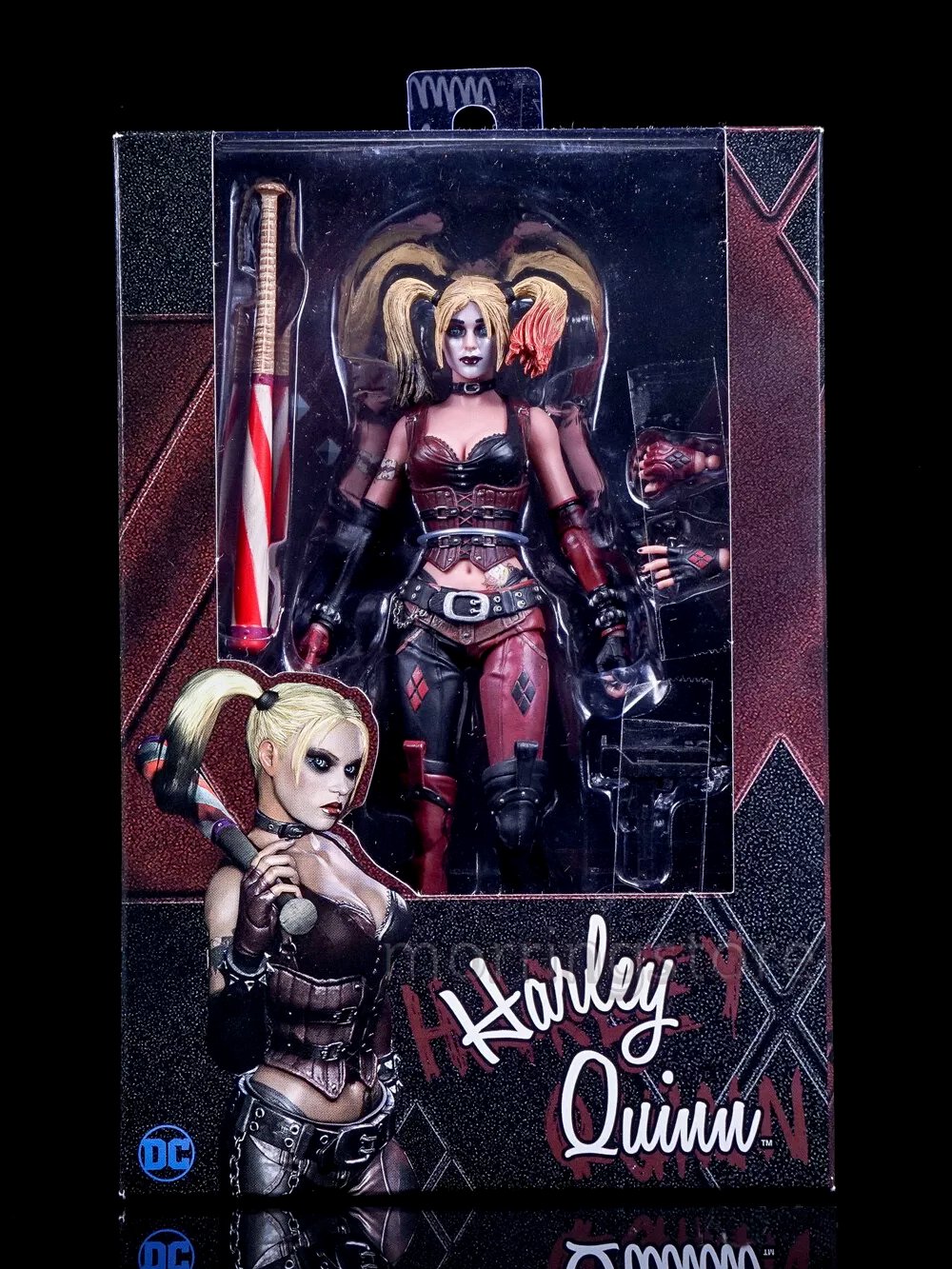 NECA DC Comics Harley Quinn Batman Dark Knight 7" Suicide Squad Action Figure