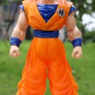 Anime Dragon Ball Z Super Saiyan God Goku  Soft orange suit Figure 39cm Figurine