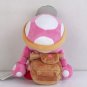 Super Mario Bros Captain Toad Toadette Plush Doll Stuffed Animal Toy 8 inch