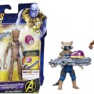Marvel Avengers Infinity War Rocket Raccoon & Groot Hero Vision Figures