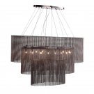 SLS6590 ELLIPTICAL CHAIN CHANDELIER