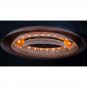 SLS6590 ELLIPTICAL CHAIN CHANDELIER
