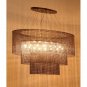 SLS6590 ELLIPTICAL CHAIN CHANDELIER