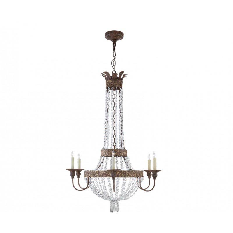 SLS8545 LYON FLARED CHANDELIER