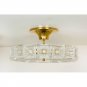 SLS6540 TEXTURED SHADOWS FLUSH MOUNT