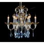SLS7505 CARAMEL CHANDELIER