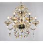 SLS7505 CARAMEL CHANDELIER
