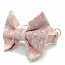 Light Pink Bow Tie Collar