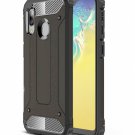 Hupoot Galaxy A20 Case Explorer Series Pro Belt Clip Holster for The Samsung Galaxy A20 Phone, Black