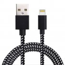Hupoot USB Charger Cable 6ft Lightning Cable Nylon Braided Fast iPhone Charging Cords
