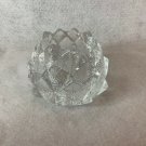 Orrefors Crystal Artichoke Nimbus Glass Tea Light Votive Candle Holder 2 3/4"