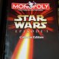 Hasbro Monopoly Star Wars Episode I Collector Edition 3D Gameboard Complete