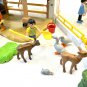 Playmobil 3423 Petting Zoo Nearly Complete with Hot Dog Stand and extras