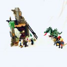 Playmobil 3840 & 3839 Wizard’s Workshop & Green Dragon With Prince 99% Complete