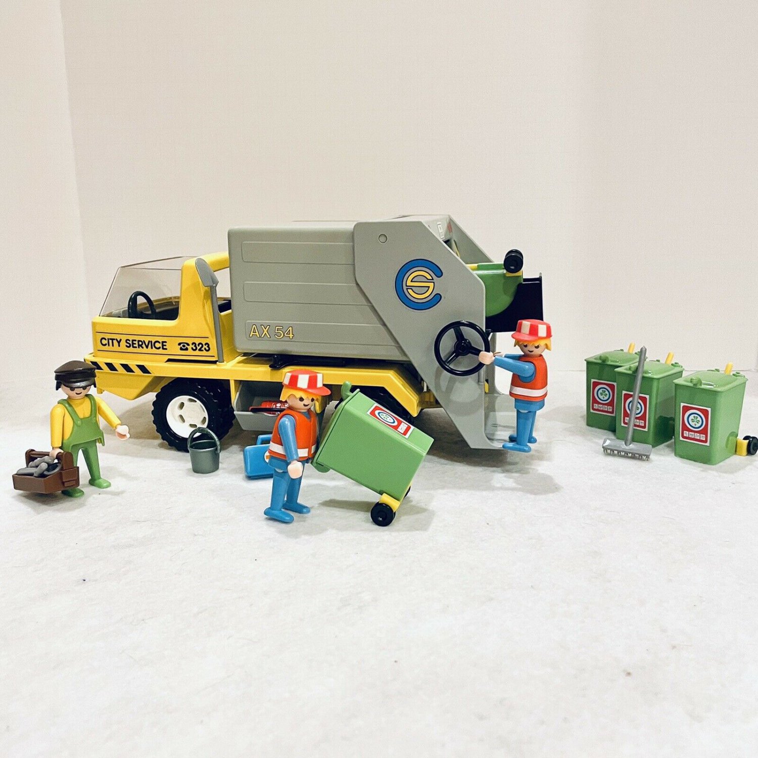 Playmobil 3780 Garbage Truck Complete