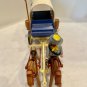 Playmobil 3785 Confederate Covered Pay Wagon Complete