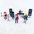 Playmobil 5605 5604 5597 Rock Band Lot