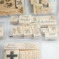 Stampin Up Lot 70 plus New & Lightly Used Stamp Sets Wheel Holidays