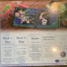 Creative Memories 7X7 Black N Blue Scrapbook Pages 12 Sheets
