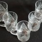 Arcoroc Holly Christmas Tree Embossed Mugs Set of 5 France