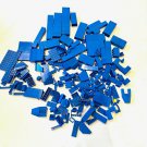 Lego 1 pound 7 oz Blue Bulk Bricks Mixed Lot Parts