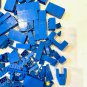Lego 1 pound 7 oz Blue Bulk Bricks Mixed Lot Parts