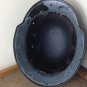 WW2 M1934 Single Decal Black Civic Fire Police German Helmet