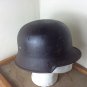 WW2 M1934 Single Decal Black Civic Fire Police German Helmet
