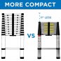 Work-It! Extension Ladder 10.5 Ft with Soft Close Spring Function