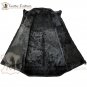Size (XS - 6XL) Men's Genuine Sheepskin Black Shearling Fur Leather VEST in B3 Bomber Leather vest