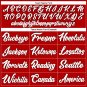 Custom Pinstripe Baseball Jersey Authentic FAN MLB Jersey USA Baseball Jersey