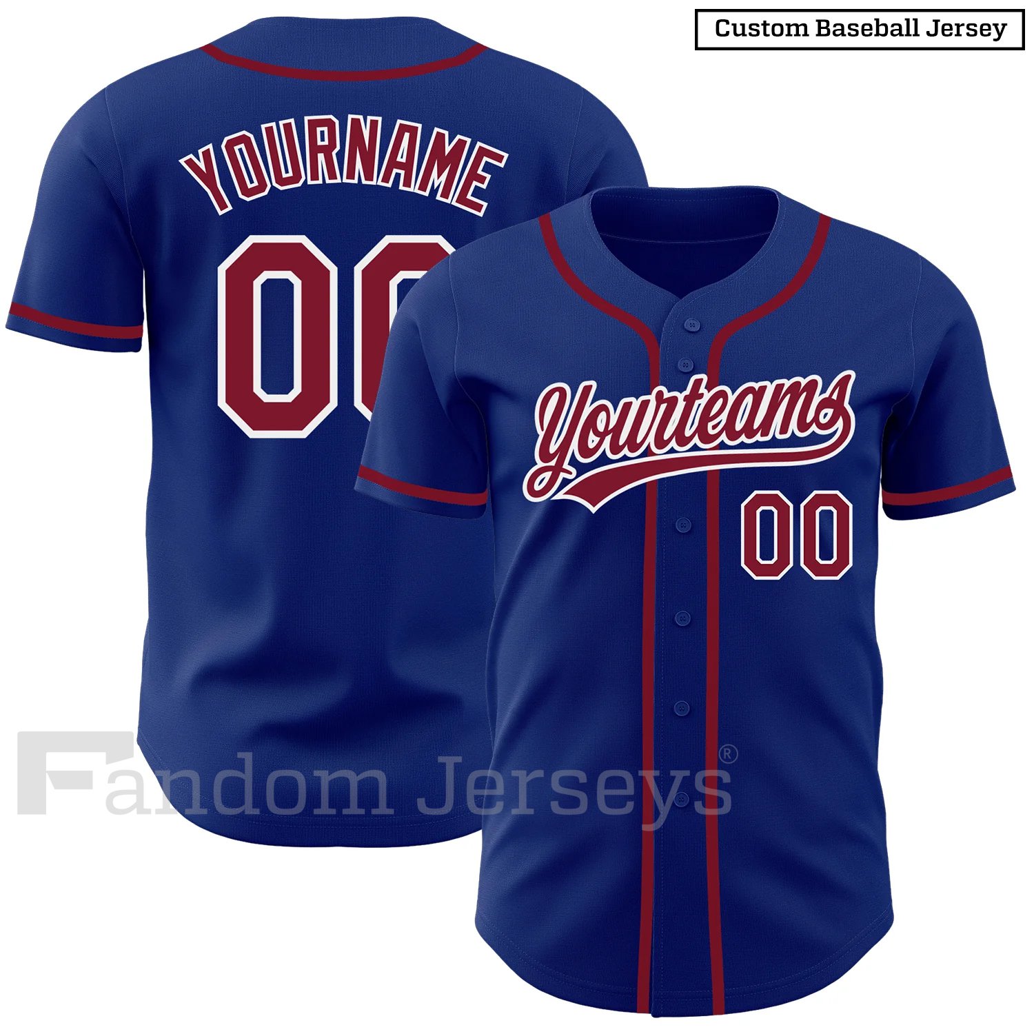 Custom TEXT MLB Baseball Jersey Club Fan Baseball Jersey Authentic FAN Jersey