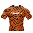 BJJ Tiger Rashguard Compression shirt Grappling Jiujitsu Rashguard MMA Training Rashguard