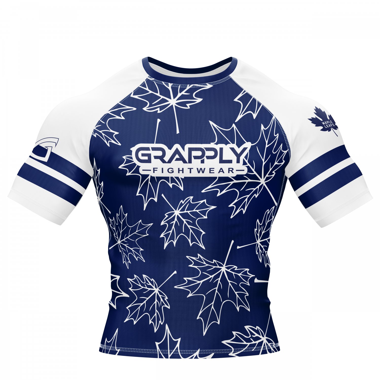Canada BJJ Maple Leaf's Rash guard Jiujitsu training Rash guard NOGI Bjj Grappling Rash guard