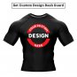 CUSTOM Design BJJ Rash guard Jiujitsu Training Shirt Custom Rash guard BJJ Bespoke Rash guard
