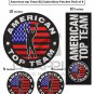 American Top Team BJJ Embroidery Patches BJJ Gi Patches BJJ Martial Arts Patches
