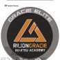 Martial Arts Patches BJJ Rilion Gracie Embroidery Patches BJJ Gracie Jiujitsu Patches Pack of 4