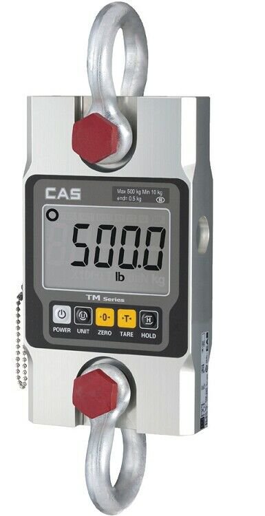 CAS TM-2K, Digital Dynamometer, 2000 lbs x 2 lb