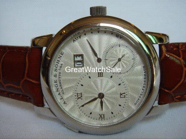 Stainless Steel Silver Dial Leather band - Men (LS017M)