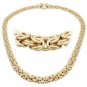 14 Karat Gold Byzantine Necklace