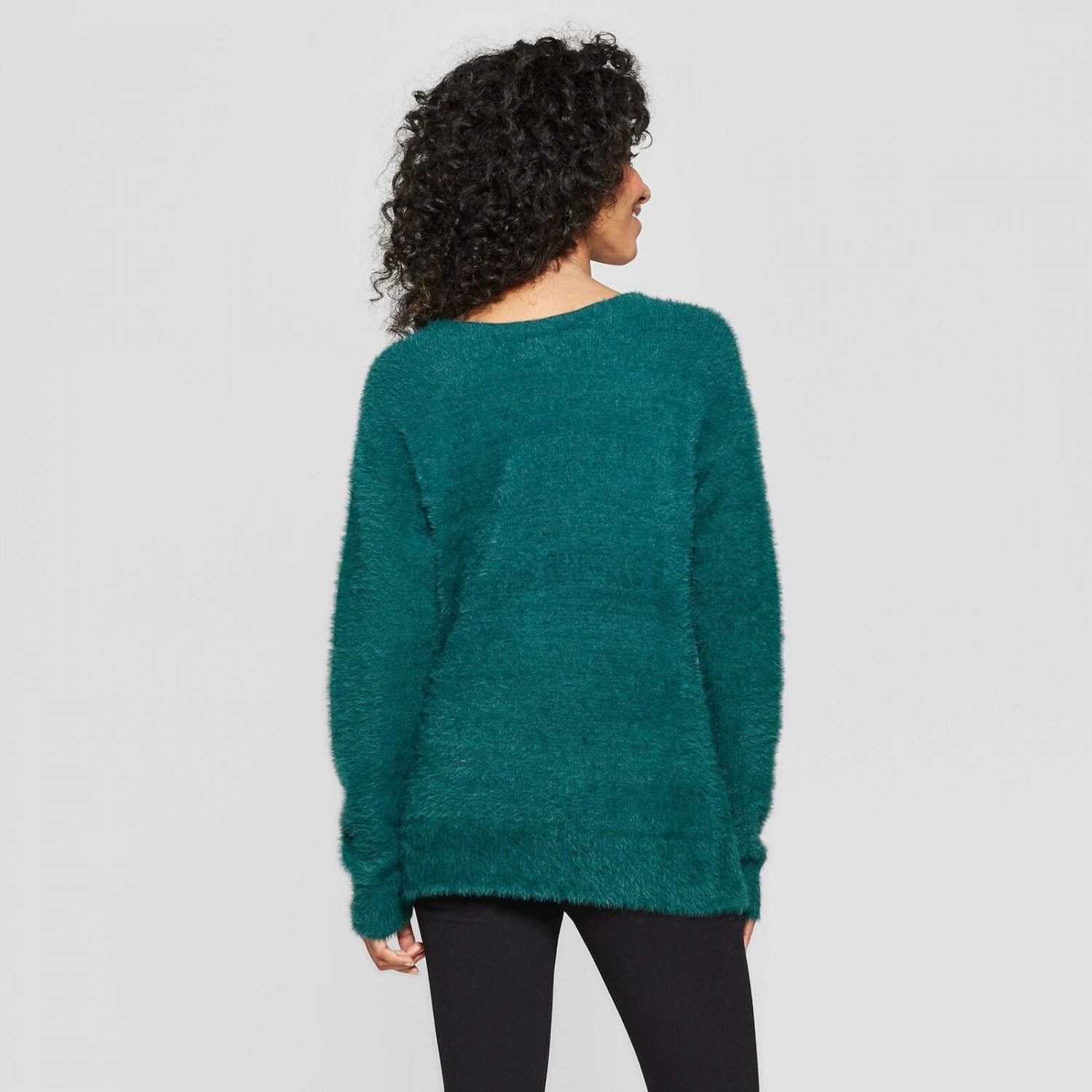 eyelash pullover sweater