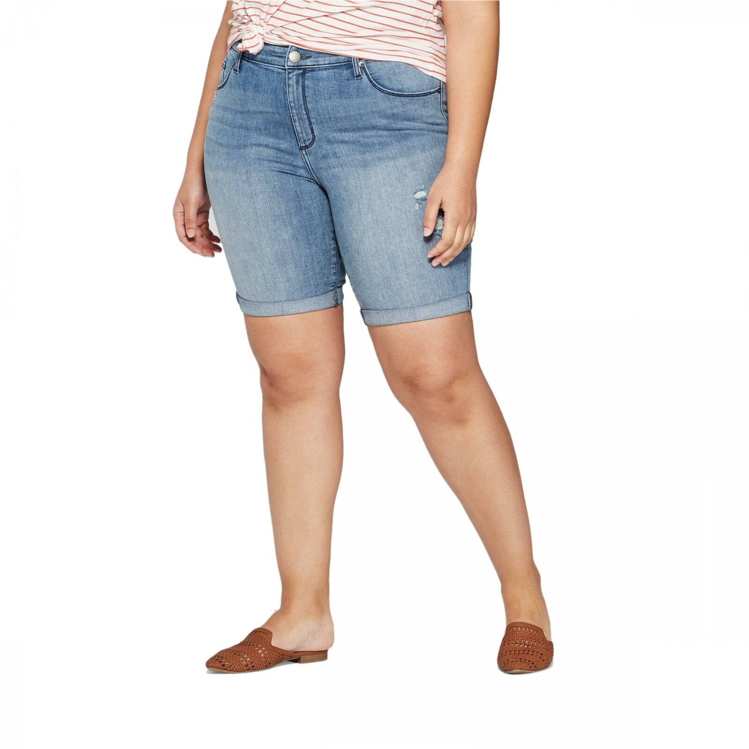 universal thread high rise shorts