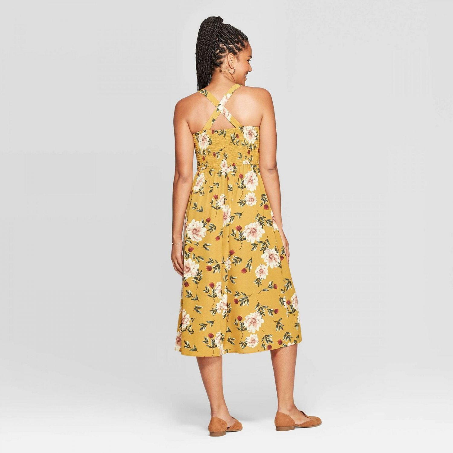 xhilaration floral dress