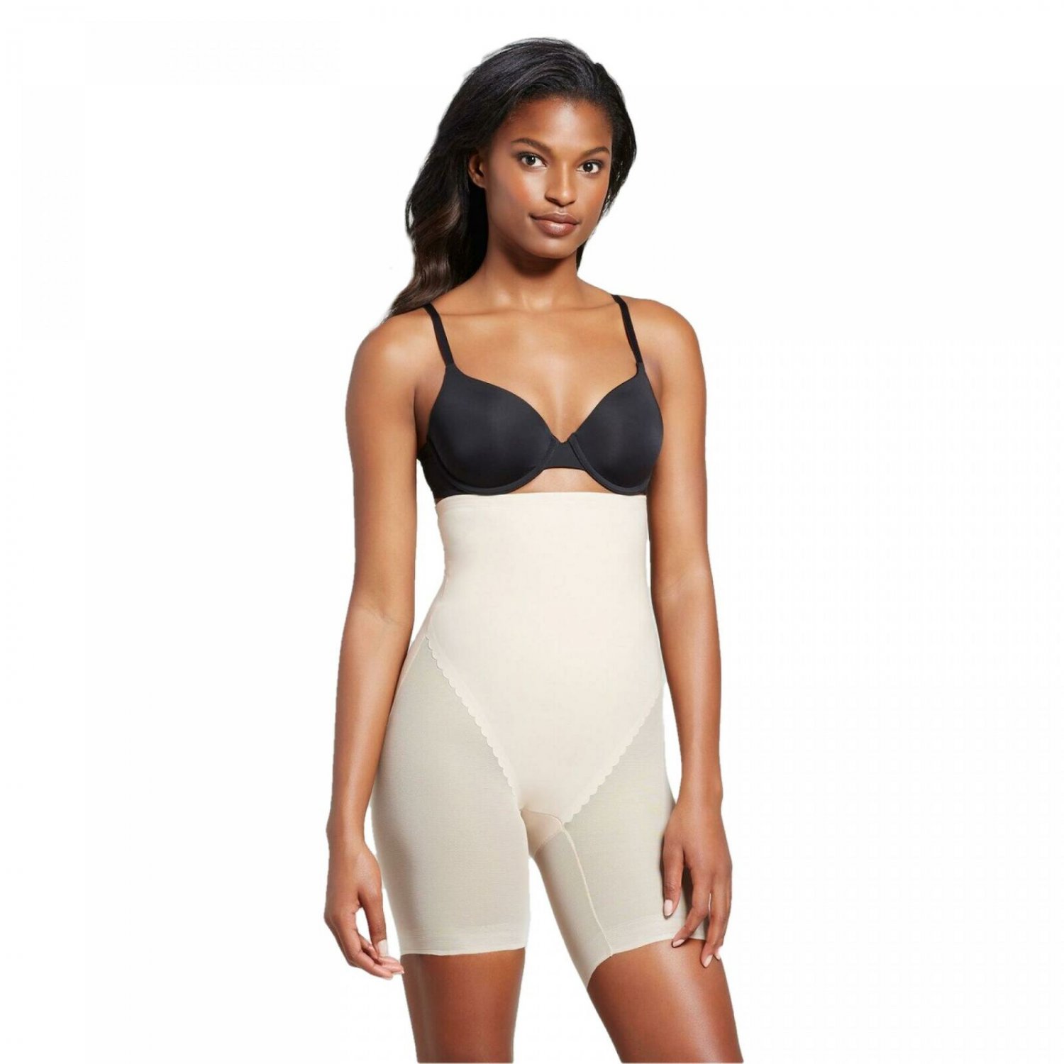 SlimShaper by Miracle Brands Women's Sheer High Waist Thigh Slimmer