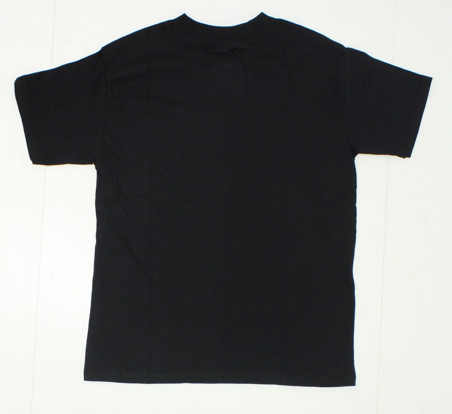 Hanes NEW Beefy Tee Youth Short Sleeve Tee T-Shirt Black Small 02968